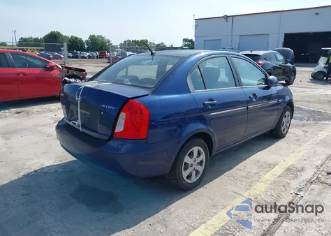 2009 Hyundai Accent Gls из США, поврежденный, VIN KMHCN46C19U364520